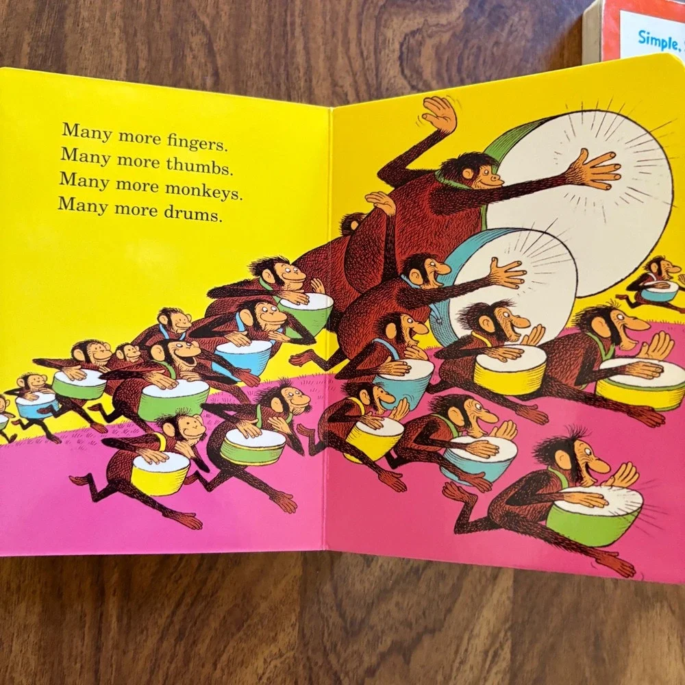 Dr Seuss ABC & Hand Hand Fingers Thumb Bright Early Board Books‎ Lot of 2